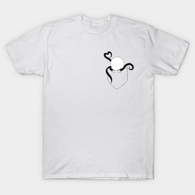 creepypasta pocket slenderman T-Shirt by LillyTheChibi